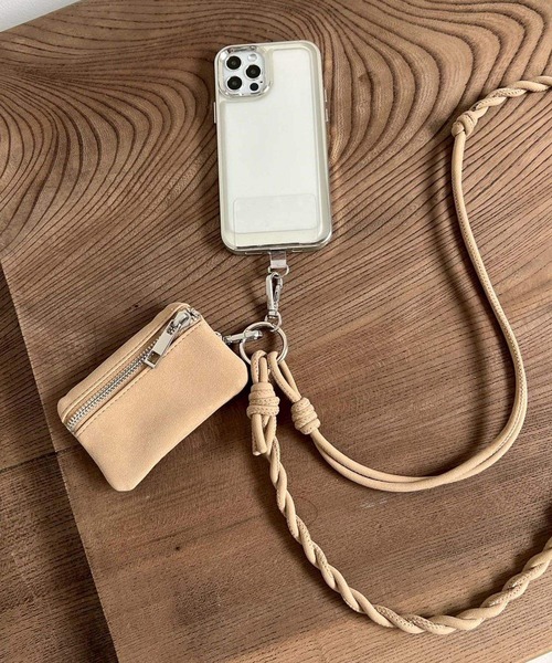 Me%（ミィパーセント） ポーチ付きツイストモバイルストラップ 606372