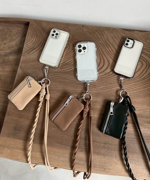 Me%（ミィパーセント） ポーチ付きツイストモバイルストラップ 606372