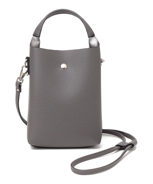 「SHIPS any」 2WAYバッグ ONE SIZE シルバー レディース_画像5