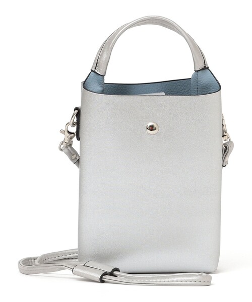「SHIPS any」 2WAYバッグ ONE SIZE シルバー レディース_画像7