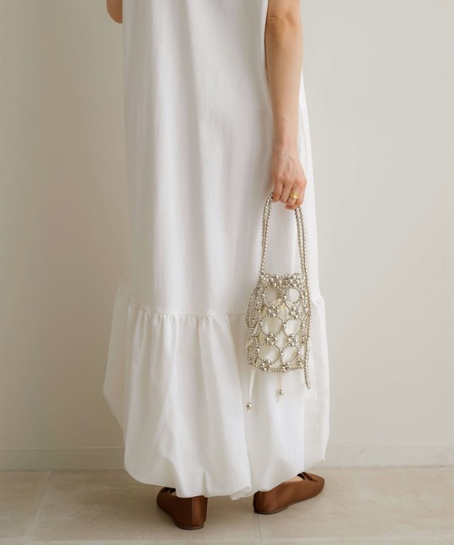 「NOAHL」 半袖ワンピース FREE ブラック レディース_画像5