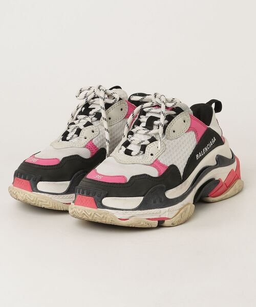 BALENCIAGA（バレンシアガ） ローカットスニーカー 24cm ピンク