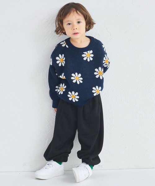 pairmanon（ペアマノン） ニット セーター ユニセックス フラワー