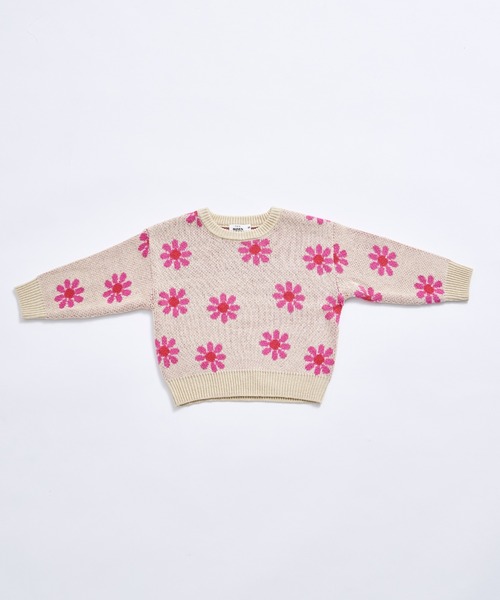 pairmanon（ペアマノン） ニット セーター ユニセックス フラワー
