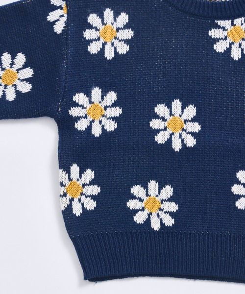 pairmanon（ペアマノン） ニット セーター ユニセックス フラワー