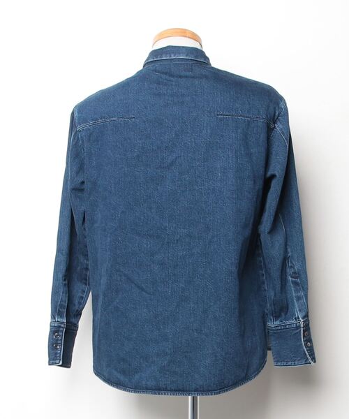 「CULLNI」 長袖シャツ 0 インディゴブルー メンズ_画像2