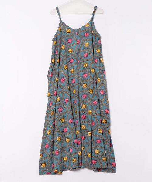 「チャイハネ」 キャミソールワンピース FREE パープル レディース_画像2