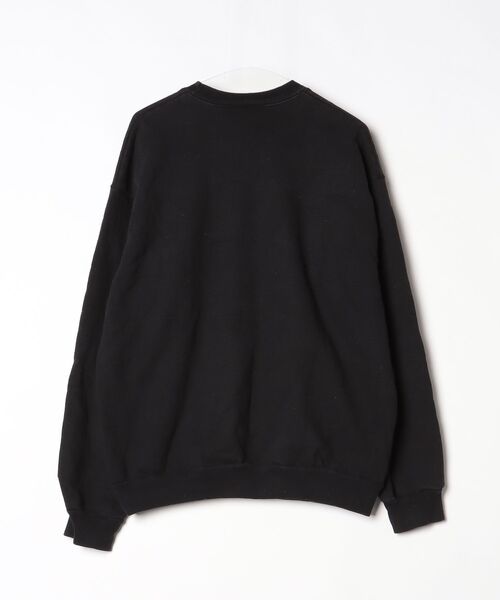 「LOS ANGELES APPAREL」 スウェットカットソー LARGE ブラック メンズ_画像2