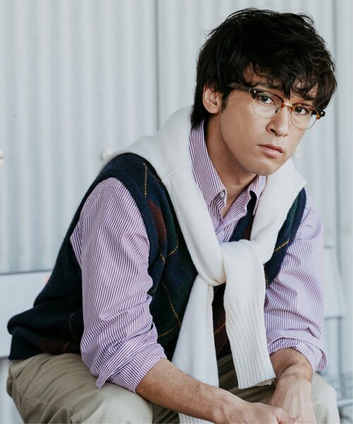 サーモント 眼鏡（Zoff／ファッション、伊達メガネ）｜メガネ、老眼鏡