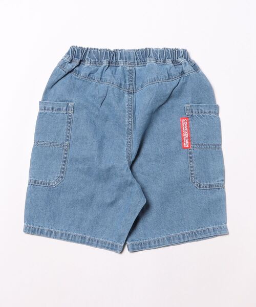 「CONVEX」 「KIDS」デニムハーフパンツ 160cm ネイビー キッズ_画像2