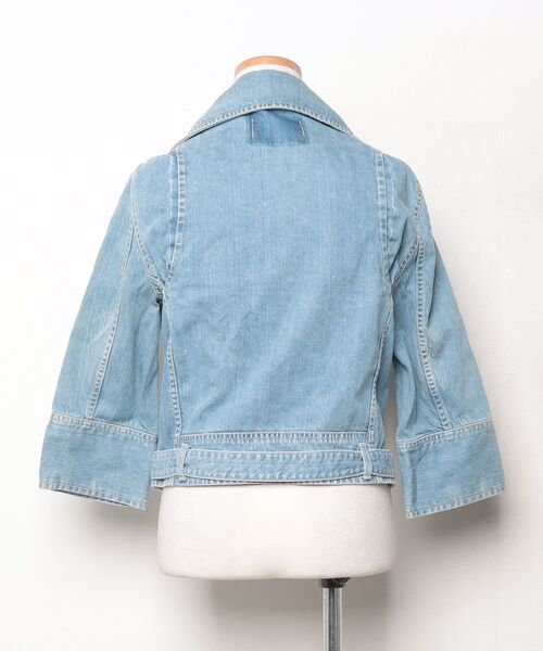 「Laula」 デニムジャケット 1 ブルー レディース_画像2