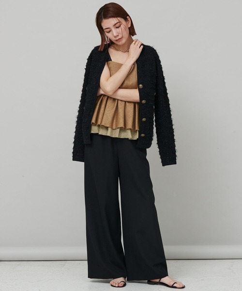 Curensology（カレンソロジー） カーディガン FREE ブラック