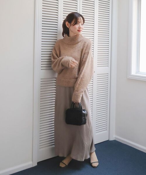 le.coeur blanc（ルクールブラン） ニット セーター ミックスカラー