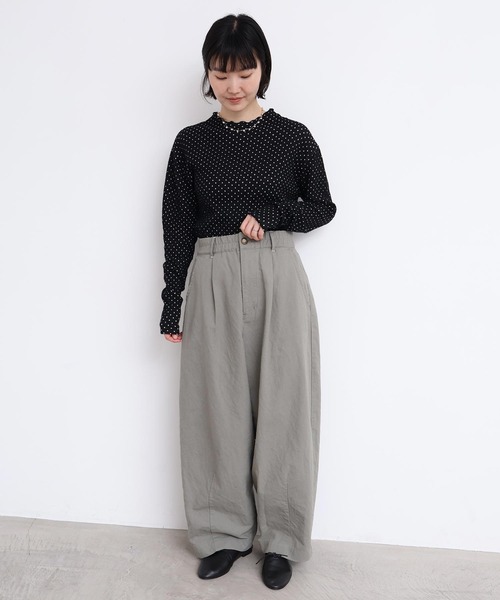 l'atelier du savon（アトリエドゥサボン） パンツ washi cotton