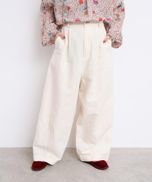 アトリエドゥサボンパンツ l'atelier du savon（アトリエドゥサボン） パンツ washi cotton