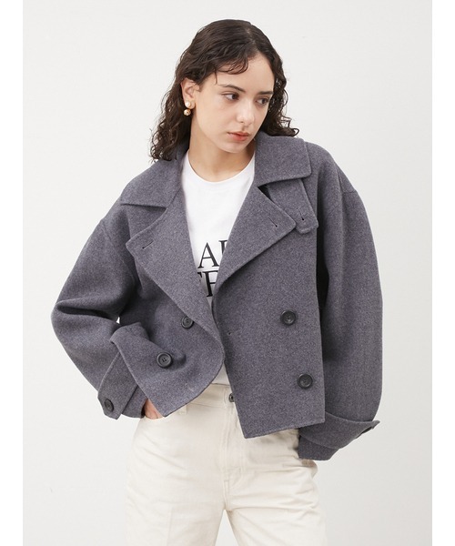 Mila Owen（ミラオーウェン） ピーコート 1 イエロー レディース