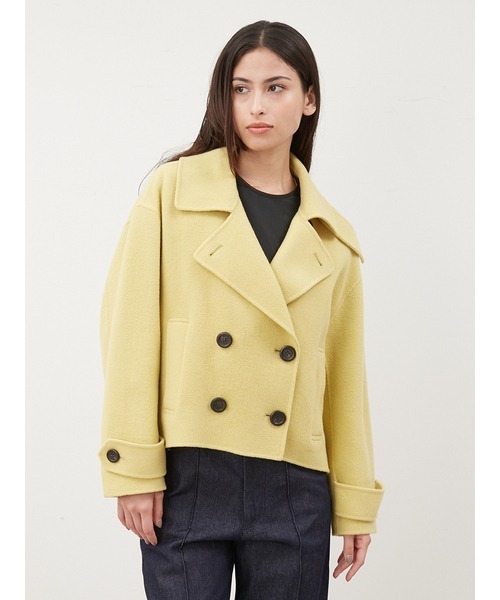 Mila Owen（ミラオーウェン） ピーコート 1 イエロー レディース