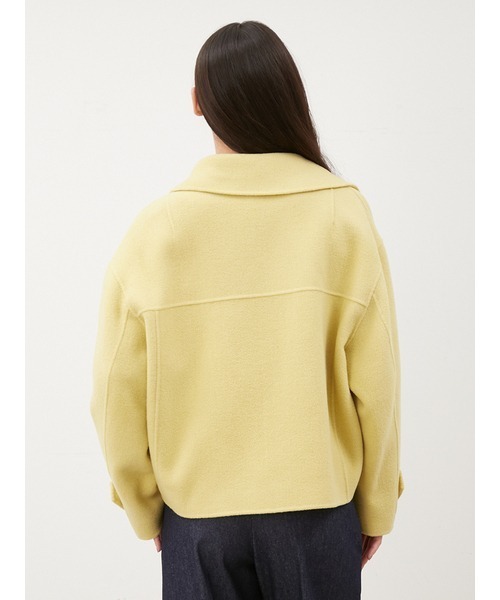 Mila Owen（ミラオーウェン） ピーコート 1 イエロー レディース