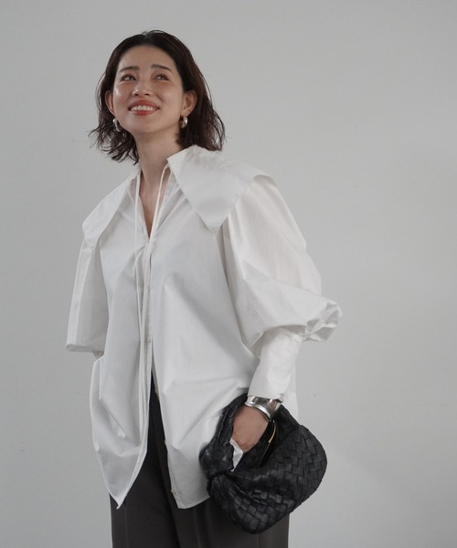 「ETRE TOKYO」 長袖ブラウス FREE ブラック レディース_画像2