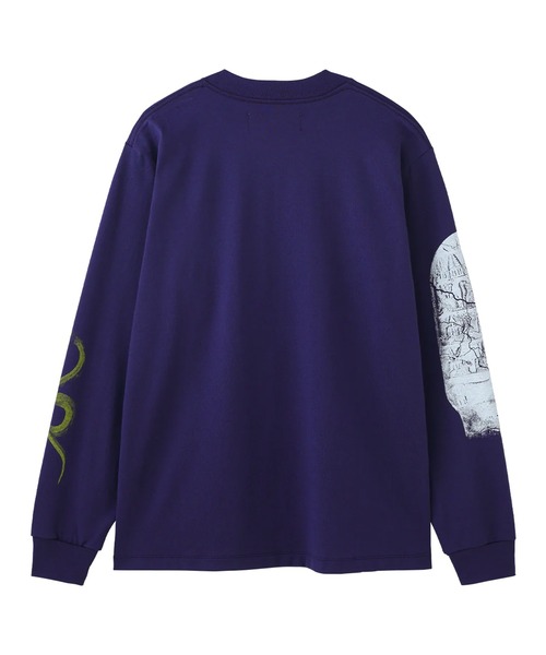 「DIET BUTCHER」 長袖Tシャツ 1 ベージュ メンズ_画像3