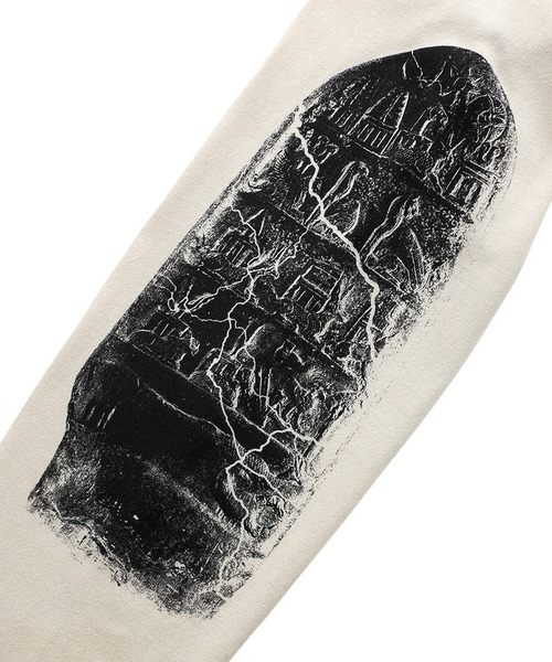 「DIET BUTCHER」 長袖Tシャツ 1 ベージュ メンズ_画像8