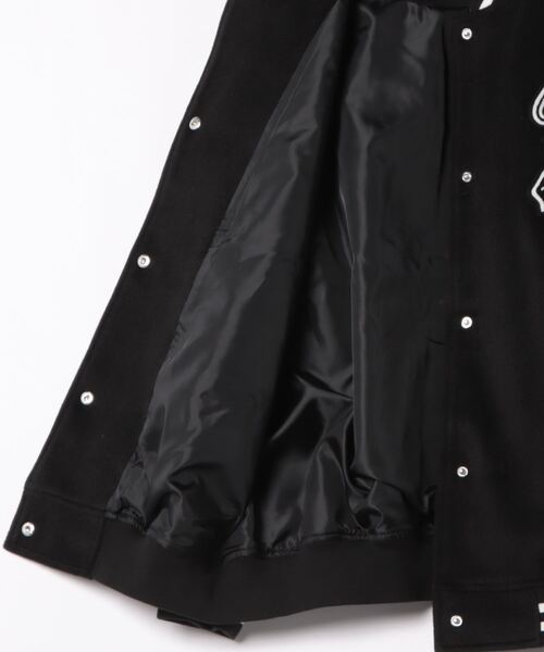 「EVRIS」 スタジャン FREE レッド レディース_画像3