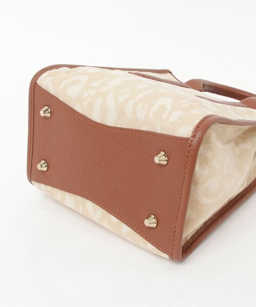 「LE VERNIS」 レオパード2WAYバッグ - ブラウン レディース_画像3