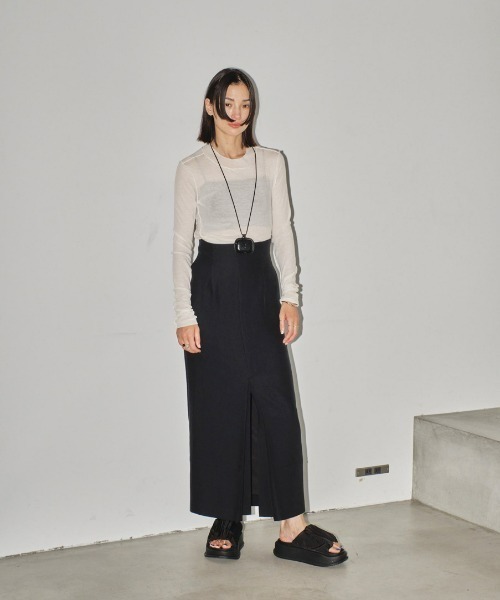 「TODAYFUL」 長袖カットソー FREE グレー レディース_画像6