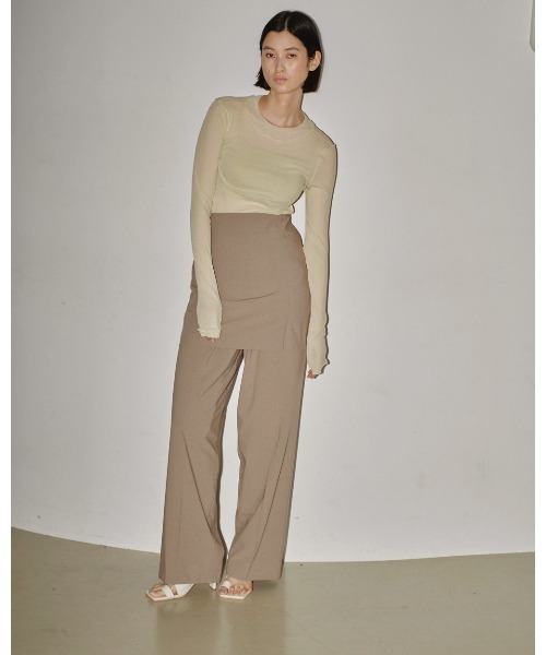 「TODAYFUL」 長袖カットソー FREE グレー レディース_画像10