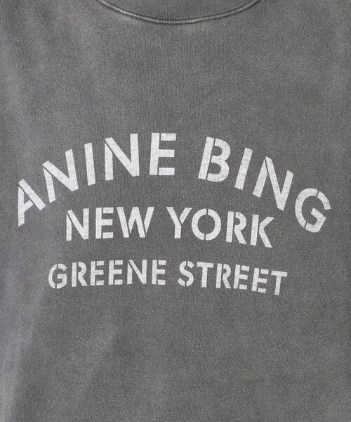 プラージュ　ANINE BINGアニービン ヴィンテージグラフィックロゴスエット plage（プラージュ）の「【ANINE BING/アニービン】VINTAGE BING