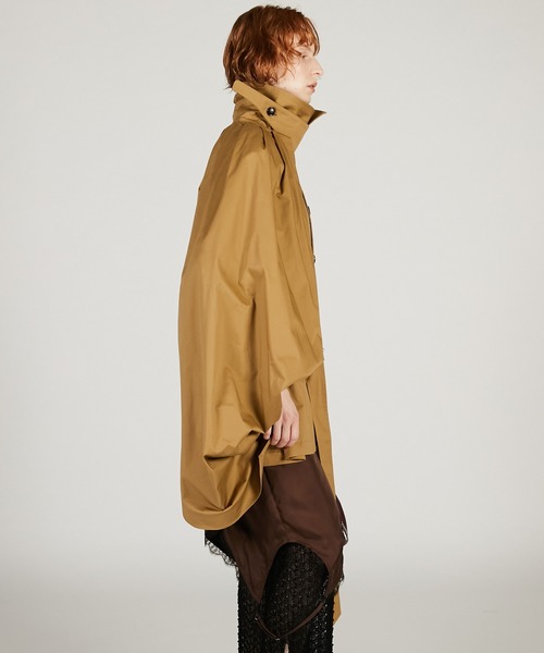 コート アウター ドレープコート / Balloon Shaped Sleeveless Coat レディース_19