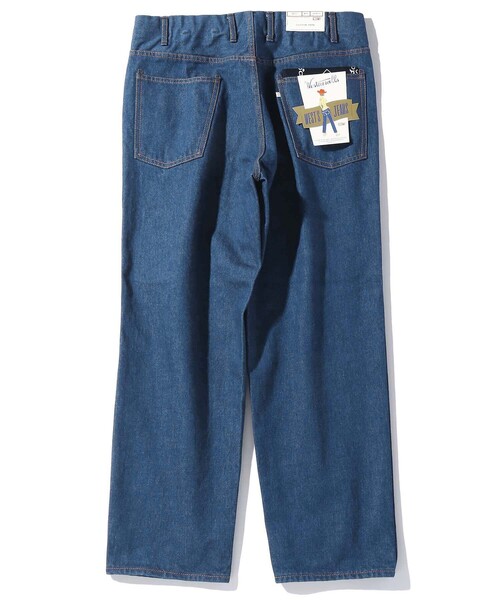「WESTOVERALLS」 デニムパンツ 30 サックスブルー メンズ