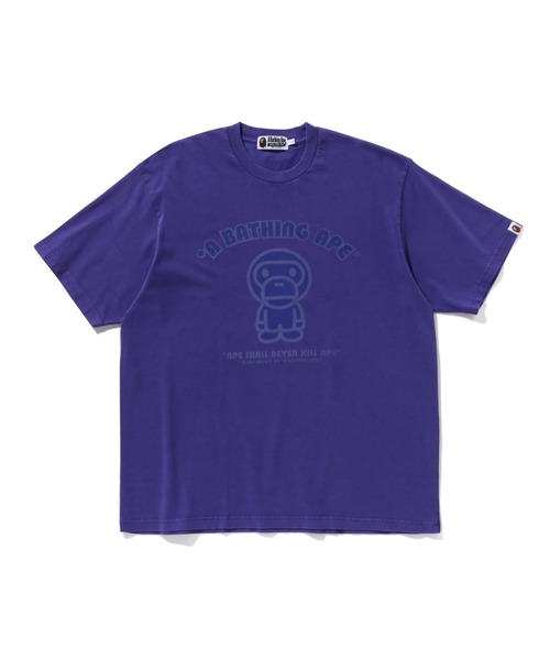 A BATHING APE（アベイシングエイプ） tシャツ GARMENT DYE BABY MILO