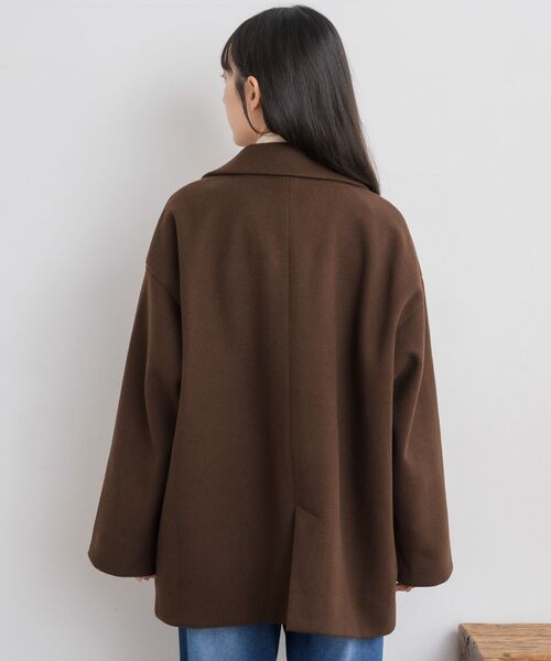 「RETRO GIRL」 テーラードジャケット FREE アイボリー レディース_画像9