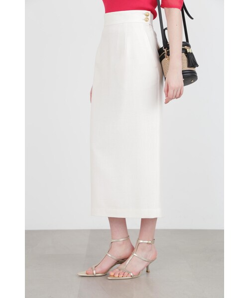 「PINKY&DIANNE」 タイトスカート 36 イエロー レディース_画像5