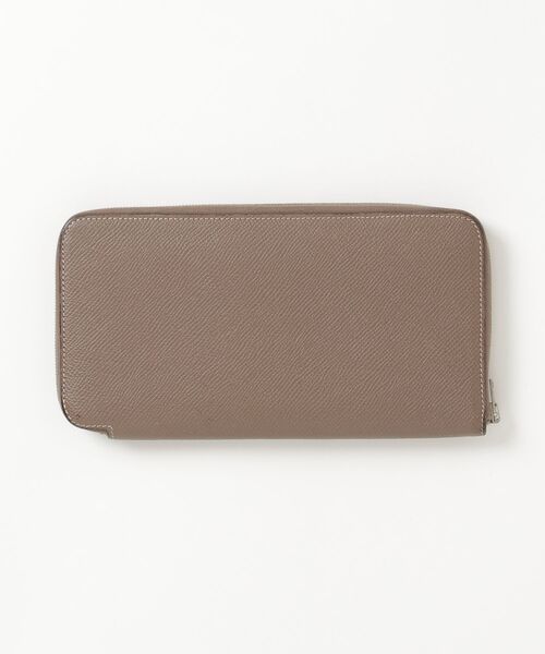 HERMES（エルメス） アザップロングシルクイン 財布 - ブラウン