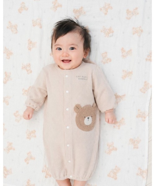 ベビー服 ロンパース 新生児2WAYドレス アップリケ : ZOZOTOWN Yahoo