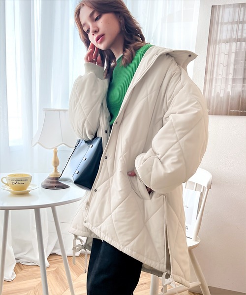 「ms+ ideal」 「classicalelf」ジャケット MEDIUM カーキ レディース_画像2