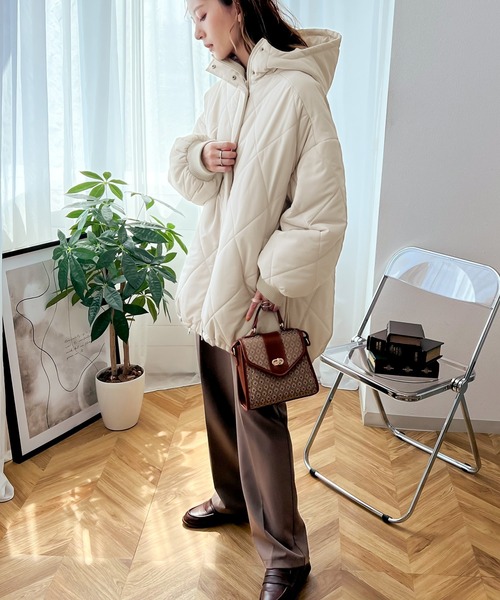 「ms+ ideal」 「classicalelf」ジャケット MEDIUM カーキ レディース_画像7