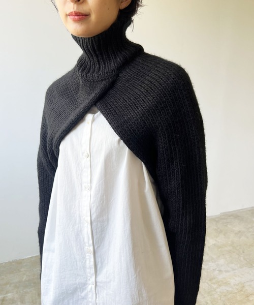 「LIAN」 長袖ニット FREE アイボリー レディース_画像3