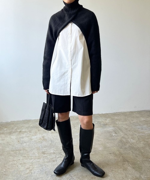 「LIAN」 長袖ニット FREE アイボリー レディース_画像5