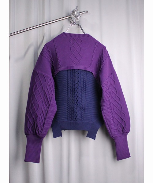 seesew ニット SeeSew ニット セーター CRASH GIRL KNIT PULLOVER/クラッシュガール