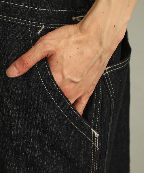 Wrangler（ラングラー） オーバーオール MEDIUM ブラック メンズ