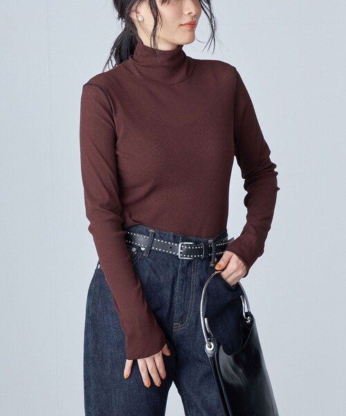 「SHIPS」 長袖カットソー FREE イエロー レディース_画像2