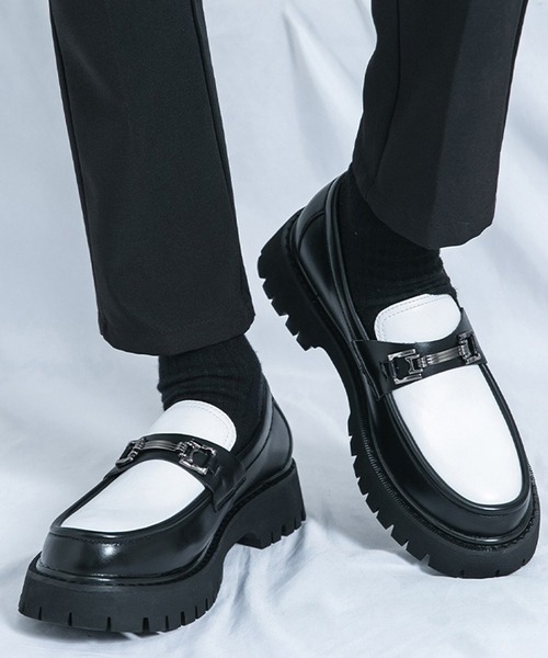 WESTBOY（ウエストボーイ） ローファー モノトーン メタルビット