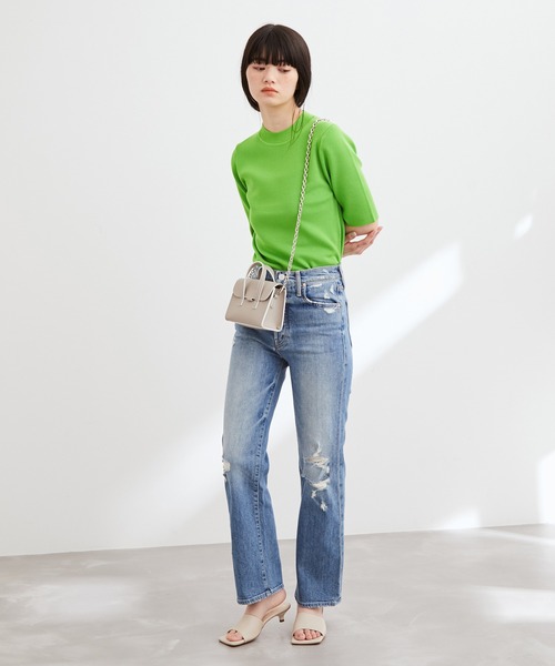 「ADAM ET ROPE'」 2WAYバッグ FREE グレー レディース_画像3