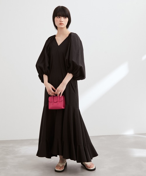 「ADAM ET ROPE'」 2WAYバッグ FREE グレー レディース_画像5