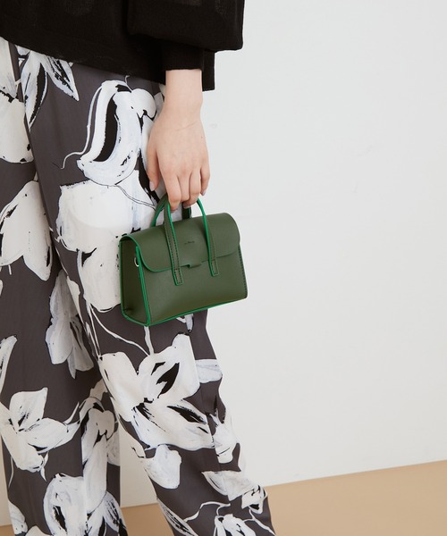 「ADAM ET ROPE'」 2WAYバッグ FREE グレー レディース_画像7