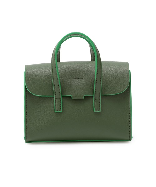 「ADAM ET ROPE'」 2WAYバッグ FREE グレー レディース_画像9