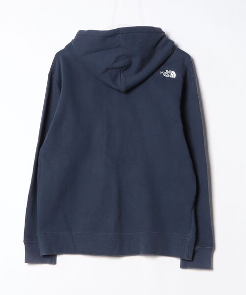 良品●ノースフェイスジップパーカーMサイズ●ブルー THE NORTH FACE（ザ ノースフェイス） ワンポイントジップアップ